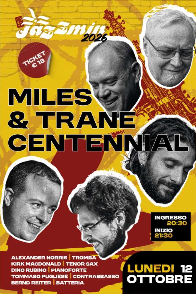 Jazzmin 2026/27: Miles & Trane Centennial in concerto a La Sosta